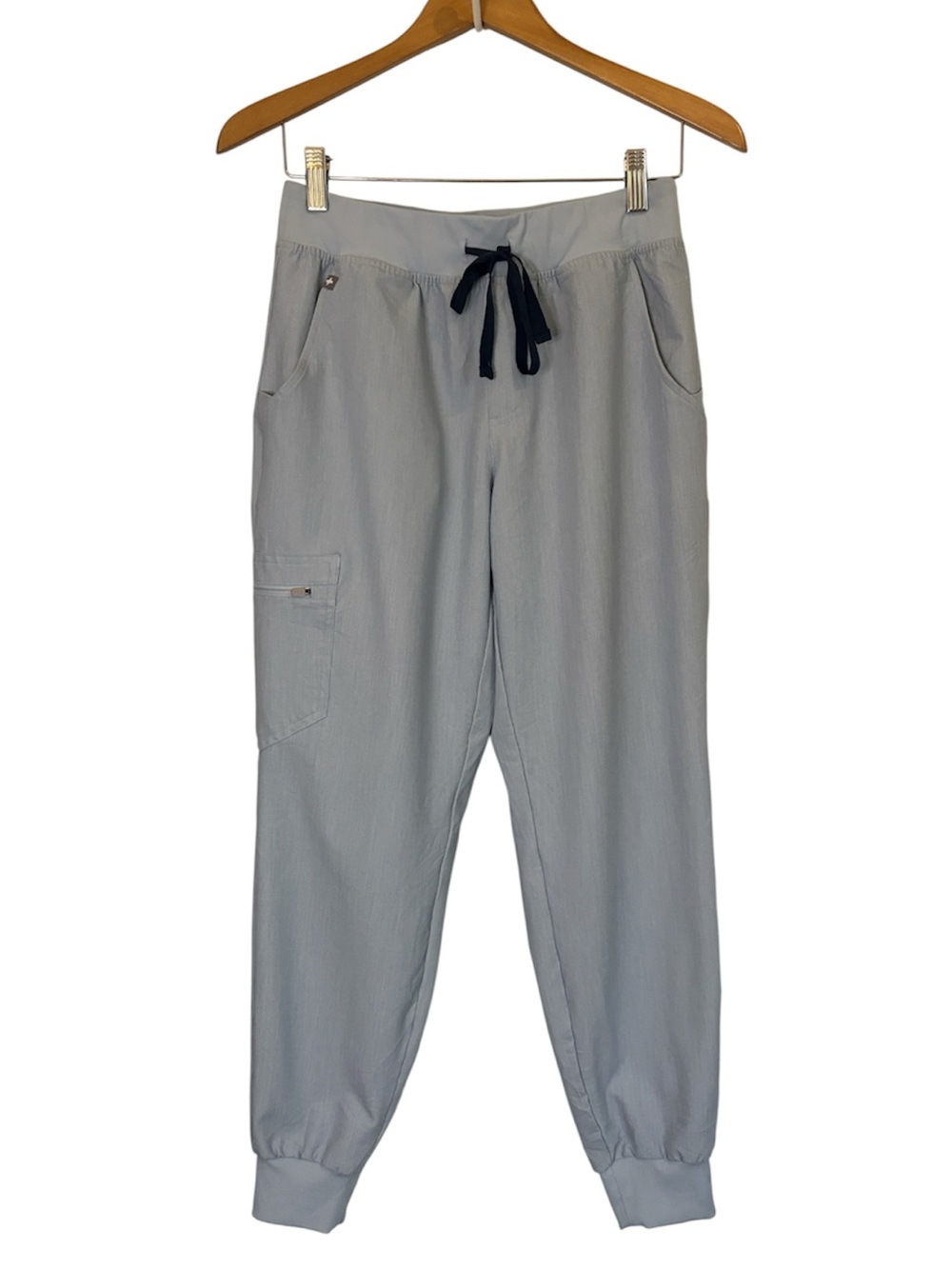 Figs Chambray Zamora Jogger Scrub Pants Size Small